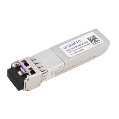 2 섬유 2.488Gbps CSFP BIDI SM 송수신기 20 킬로미터 TX1490 RX1310 LC DOM