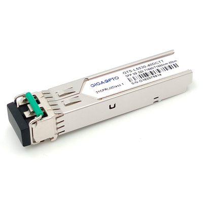 SD-SDI/HD-SDI/3G-SDI 2중 송신기 1550nm 40 킬로미터 듀얼 파이버 모듈 비 MSA 핀 배치