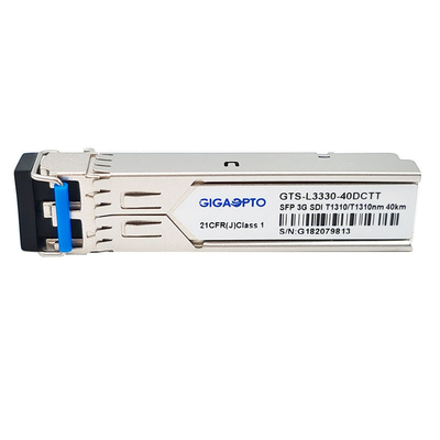 3G SDI 이원적이 광학적이 SM 송신기 1310nm 40 킬로미터 화면 병적이 패턴 모듈 비 MSA 핀 배치