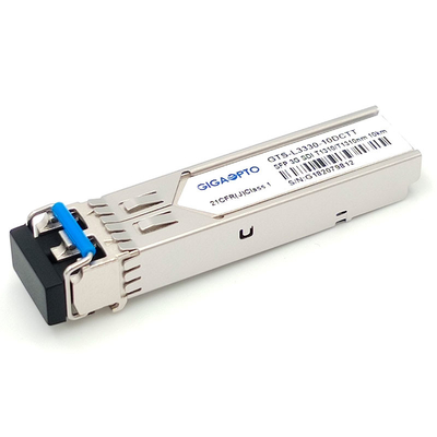 3Gbps 2중 송신기 광학 모듈 1310nm 10 킬로미터 지원 화면 병적이 패턴