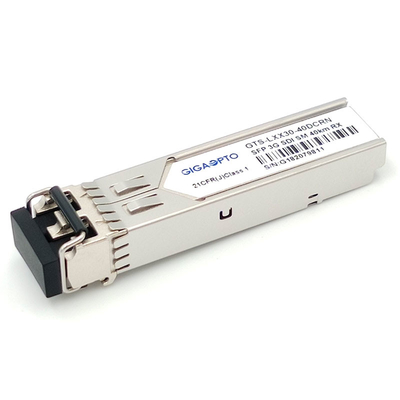 3G SDI SFP 단일 수신기 1310nm 10 킬로미터 비 MSA 핀 배치
