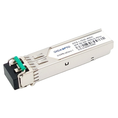 SMPTE 3G SDI SFP 1550nm 40 킬로미터 광학송수신모듈 MSA DDMI