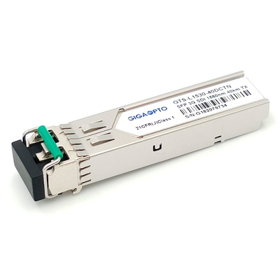 논 MSA 3G SDI 화면 SFP 송수신기 TX 단지 1550nm 40 킬로미터 화면만 병적 패턴 단일 송신기 모듈 DDM