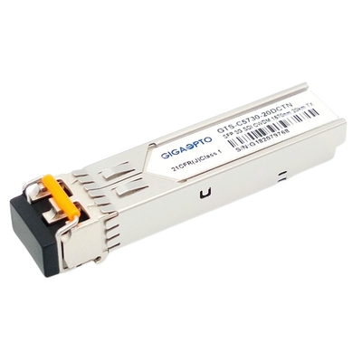 3Gbps DVI 화면 SFP 송수신기 CWDM 단일 송신기 비 MSA 1270nm 1610nm 20 킬로미터 SMF LC DDM