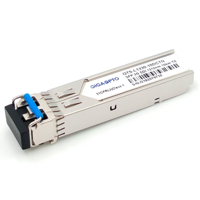 SD/HD/3G SDI를 위한 논 MSA 3G SDI SFP Tx 1310nm 10 킬로미터 화면 병적 패턴 단일 송신기 모듈 DDM