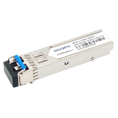 SD HD 3G SDI를 위한 SD SDI 3G SDI SFP 화면 TX1310nm 한 개의 광 송신기 10 킬로미터 LC DOM MSA