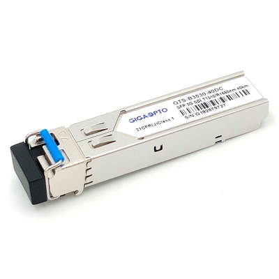 SD HD 3G SDI 화면 SFP 송수신기 BIDI LC TX1310nm RX1550nm 40 킬로미터 송수신기 모듈 MSA