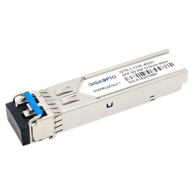 MSA 3G SD HD 3G SDI SFP 송수신기 1310nm 40KM DFB 핀 광학송수신모듈 듀얼 LC DOM