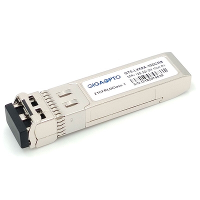 12G 6G 3G HD SD-SD를 위한 NON MSA 12G SDI 화면 SFP 수신기 1310nm 10 킬로미터 LC