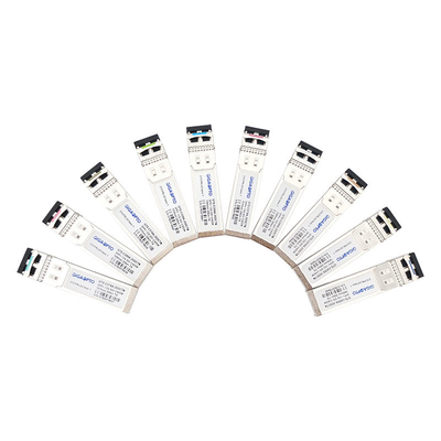 12Gb/S CWDM 1270 1450nm 비디오 SFP 송수신기 싱글 광 디지탈 증상을 나타내는 송신기 20 킬로미터 LC