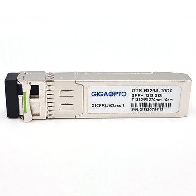 12G UHD SDI 화면 SFP 송수신기 비디 13T 12R SMPTE 광 전송부