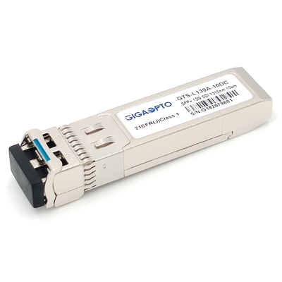 12G SDI SMPTE 화면 병적이 패턴 1310nm 10 킬로미터 DDM SFP+ LC SMF MSA 송수신기 모듈 HD / SD-SDI