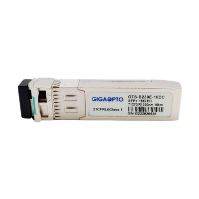비디 광섬유 채널 모듈 TX1270 RX1330nm 10 킬로미터 LC 16G SFP+ 광 송수신기 모듈