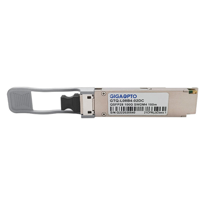 100GBASE-SWDM4 QSFP28 850nm-940nm MMF 송수신기 100m DOM LC