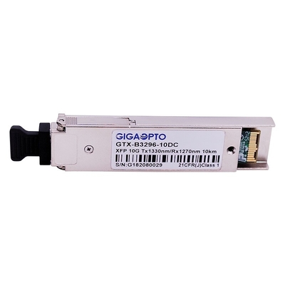비드들 10Gbps XFP 송수신기 모듈 1330nm / 1270nm 10 킬로미터 LC DOM