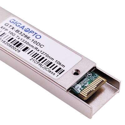 비드들 10Gbps XFP 송수신기 모듈 1330nm / 1270nm 10 킬로미터 LC DOM