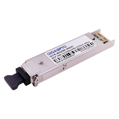 XFP BIDI ER40 10Gbps 파이버 송수신기 모듈 1330nm / 1270nm 40 킬로미터 DOM