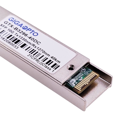 XFP BIDI ER40 10Gbps 파이버 송수신기 모듈 1330nm / 1270nm 40 킬로미터 DOM