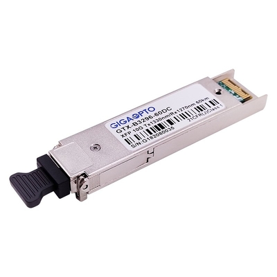 10Gbps XFP WDM ER60 이더넷 파이버 송수신기 모듈 1330nm / 1270nm 60 킬로미터 DOM
