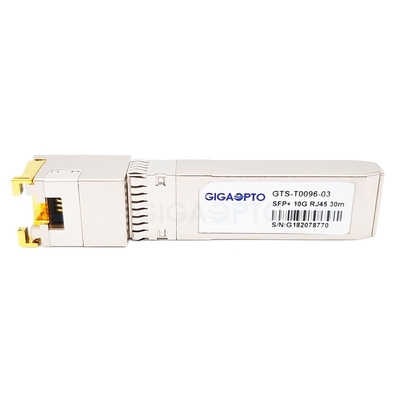 10GBASE-T 구리 시스코 SFP-10G-t-x 적합한 RJ45 송수신기 모듈