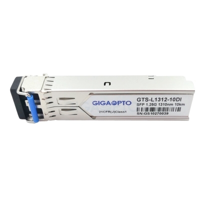 1.25G SFP 1310nm 송수신기 시스코 GLC-LX-SM-RGD 550m MMF / 10 킬로미터 SMF 산업적입니다