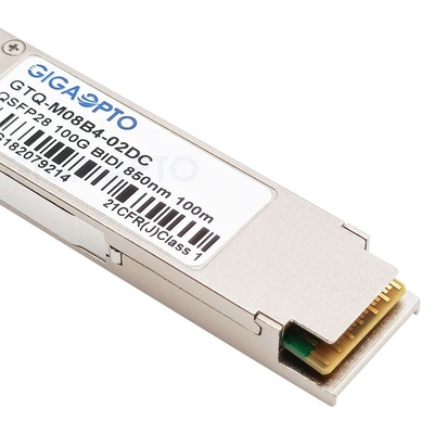 시스코 QSFP28-BIDI-100G를 위한 100m MMF 두 부분으로 된 LC 광 송수신기 모듈