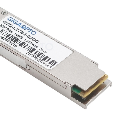 시스코 QSFP-100G-CWDM4-S를 위한 QSFP28 광 송수신기 모듈 2 킬로미터 SMF LC