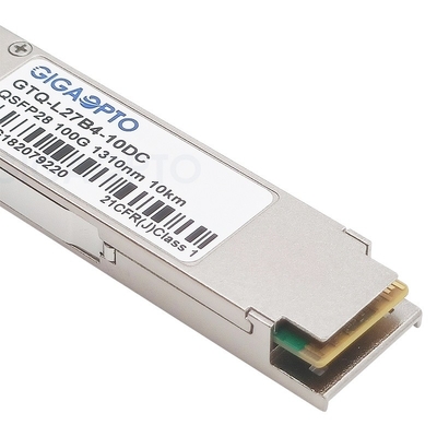 QSFP-100G-4WDM-S를 위한 QSFP28 CWDM4 시스코 호환 송수신기 SMF 10 킬로미터