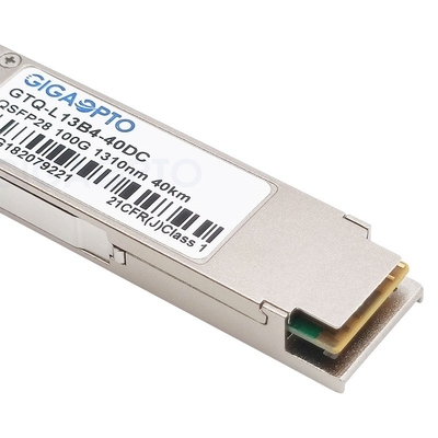 시스코 QSFP-100G-ER4L-S를 위한 QSFP28 40 킬로미터 SMF LC 광 송수신기 모듈