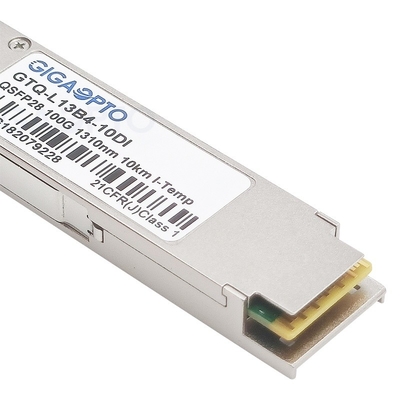 시스코 QSFP-100G-LR4-I 산업적이을 위한 100G LR4 QSFP28 송수신기 모듈 10 킬로미터