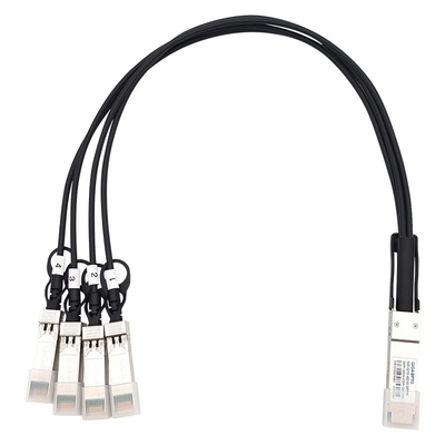 시스코 QSFP-4SFP10G-CU를 위한 40G QSFP+ 내지 4 Ｘ 10G SFP+ 탈출 DAC