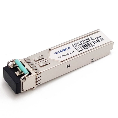 Cisco CWDM-SFP-xxxx를 위한 1000BASE-CWDM 섬유 송수신기 80km SMF