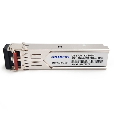 Cisco CWDM-SFP-xxxx를 위한 1000BASE-CWDM 섬유 송수신기 80km SMF