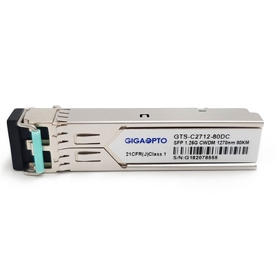 Cisco CWDM-SFP-xxxx를 위한 1000BASE-CWDM 섬유 송수신기 80km SMF