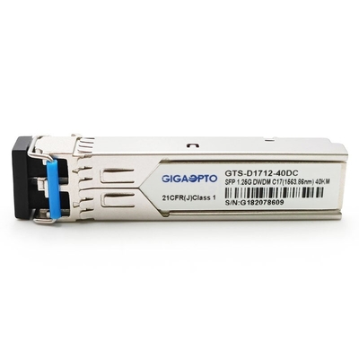 시스코 DWDM-SFP-xxxx-40을 위한 100GHz C17-C61 1000BASE DWDM SFP 40 킬로미터 SMF