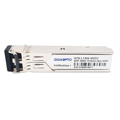 ONS-SI-100-FX를 위한 155Mbps SFP 시스코 기가비트 송수신기 1310nm 모듈 2 킬로미터 MMF