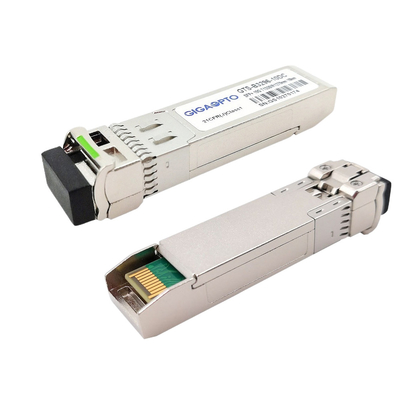 10GBASE-BX10 TX1330 / RX1270 시스코 SFP+ 송수신기 양성이 지향성이 10 킬로미터