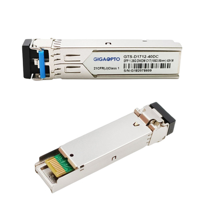 시스코 DWDM-SFP-xxxx-40을 위한 100GHz C17-C61 1000BASE DWDM SFP 40 킬로미터 SMF
