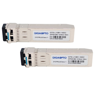 1310nm SFP28 HP 파이버 송수신기, SFP28-25GLR-31을 위한 10 킬로미터 SMF 모듈