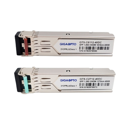 SFP40K-CWxxxx를 위한 1000BASE CWDM HPE SFP 송수신기 40 킬로미터 SMF