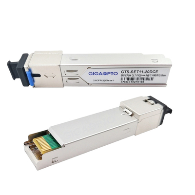 GEPON / 프트스 에폰 OLT SFP 모듈 1490nm TX 9dBm PX40 20 킬로미터 SC 송수신기