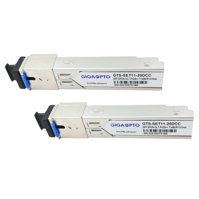 20 킬로미터 에폰 SFP 모듈, BDCOM SC DOM을 위한 OLT-GSFP-20++