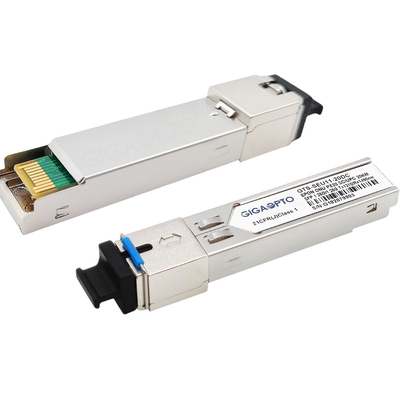 FTTX를 위한 1000BASE-PX20 송수신기 20 킬로미터 SC 모듈 에폰 ONU SFP