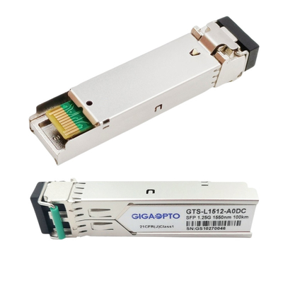 1550nm 100 킬로미터 시스코 SFP 모듈, GLC-EZX-SM-100 시스코 호환 송수신기