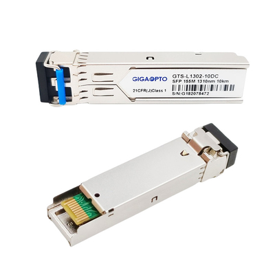 GLC-FE-100LX를 위한 100BASE LX SFP 1310nm 10 킬로미터 SMF DOM 시스코 기가비트 송수신기