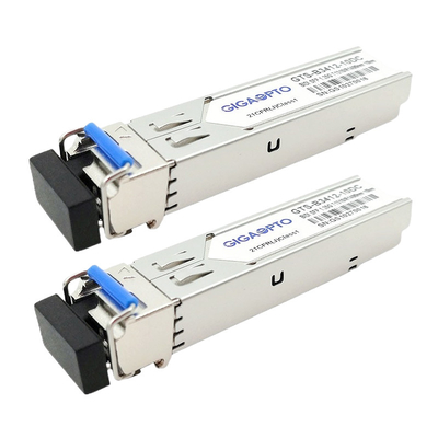 시스코 GLC-BX-U 적합하 SFP 비디 1.25G 이더넷 TX1310nm RX1490nm 10 킬로미터 SMF