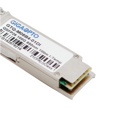 시스코 QSFP-100G-SR4-I를 위한 QSFP28 광 송수신기 모듈 850nm MMF 100m