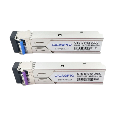 HPE J9143B-20 BIDI 단일 모드 SFP 트랜시버 호환