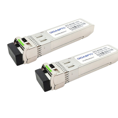 노간주나무 EX-SFP-10GE-BX10-D를 위한 1개의 섬유 전송 단일 모드 송수신기 BIDI 10km