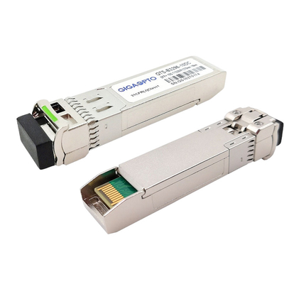 노간주나무 EX-SFP-10GE-BX10-D를 위한 1개의 섬유 전송 단일 모드 송수신기 BIDI 10km